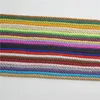 Fasmiley DIY -sladdsmycken Fynd 5mm flätat rep Multi Solid Color Twisted Thread Diy Accessories Sträng levererar 100m DS220