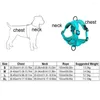 Dog Apparel Breathable Dogs Harness Vest Adjustable Reflective Walk Chest Harnesses Polyester Leash Pet Traction Rope Training