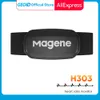 Magene H303 Hartslagmonitor met borstriem en S3+ cadans/Speed Sensor Ant+ Bluetooth Cycling Computer