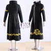 Athemis One Piece Trafalgar Law (Trafalgar D Lei da Água) Costume de cosplay de casaco longo para crianças adultos plus size