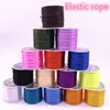 50m / rouleau Cordon de corde à ligne en cristal élastique flexible coloré pour les bijoux Bracelet à perles Bracelet Fishing Fidre Corde