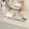 Storage Boxes Makeup Organizer Bathroom Vanity And Stackable Separation Desk Houseware Basket Drawer Cosmetics Box