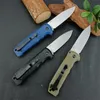 3 modele BM 4400 Casbah Auto Pocket Nóż Satin Drop Point Blade Teksturowane nylonowe uchwyty lutowe EDC Self Obrony Auto Kampanie noża 4850 3300 3400