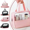 Storage Bags Large Capacity PVC Toiletry Waterproof Bathroom Bag Travel Makeup Pouch Cosmetics Organizer Tote