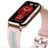 Chkepz nova banda inteligente feminina feminina Sport Bracelet Rastreador de frequência cardíaca Monitore os relógios inteligentes da pressão arterial para iPhone Android iOS