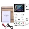 Ny USB -laboratorieomkoppling DC Power Supply 30V 10A Justerbar SPS3010 Variabel Labspänning Regulator Bench Source White 120V