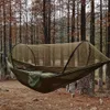 Automatic Quick Opening Mosquito Net Portable Hammock Casual Repellent Swing For Outdoor Camping Travel Sleep 240407