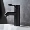 Ulgksd Bacino da bagno Dispensa del rubinetto rubinetto bagno ronzio nero mixer moderno moderno rubinetti del bagno moderno