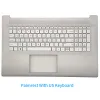 Fall Ny Origina för HP Laptop 17CN CP 470 G8 G9 LCD Back Cover Palmrest med US Keyboard Bottom Case Base M50468001 M50458001