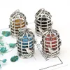 Collier pour femmes pendentif naturel en pierre d'oiseaux en pierre pendentielle pour les bijoux faisant un collier de bricolage Bracelet cadeau accessoire de bijoux