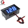 DC 4.7-30V 0,56 '' pouces LED Digital Voltmètre Voltage Motorcycle Motorcycle électrique Volt Tester Détecteur DC 5V 12V 24V 2 FIL