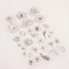 Flower Silicone Clear Seal Stamp DIY Scrapbooking Embossing Photo Album Decorative Paper Card Craft Art Handmade Gift