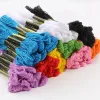 5pcs 10pcs 20pcs Couleur de couleur aléatoire Couleur de couleur DIY FILLES DE RHACHE DE SILICE DE DIY