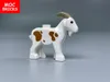 4pcs MOC Bricks Animal Goat Sheep Farm Street View Accessories Educational Building Blocks Toys Kids Gifts