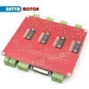 High speed Optocoupler TB6560 stepper motor driver 3Axis or 4 Axis CNC controller board & DB25 bable