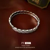 Zircon Grid Cross Bracelet, Simple, Light , Personalized, High Grade, Fashionable, New Design, and Handicraft