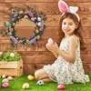 Party Decoration Easter Wreath With Styrofoam Ball Foam Eggs Multi Size White For Happy Eater Home Decorations DIY Kids Gifts