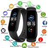 Braccialetti m5 m5 banda bracciale intelligente impermeabile sport orologio intelligente uomo donna pressione sanguigna monitoraggio monitoraggio bracciale di fitness per Android iOS
