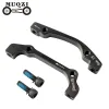 Adaptateur de frein à disque à vélo Muqzi est / PM Brake Brake Mount Bracket pour 140 160 180 mm Rotor MTB Road Bicycle Accessoire