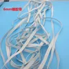 5metters en gros de haute qualité non toxique Soft Super Elastic White Rubber Elastic Band DIY Vêtements de maillot de bain élastique en caoutchouc