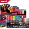 UNI POSCA Marker Pen Set POP Advertising Poster Graffiti Note Pen Color Gloss Multicolor Pen PC-1M PC-3M PC-5M