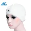 Silicone étanche 3D Bassons de natation pour hommes femmes cheveux longs chapeau de baignade couverture oreille piscine