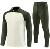 24 25 Camisetas de Soccer Jersey Training Anzug Ferran Pedri 23/24 Halbzips und Kinder -Set -Trailsuit -Outfit -Pullover Uniform