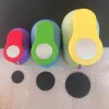 Punch 3pcs 5 cm 3,8 cm 2,5 cm Round Circle Hole Punch Set Children Manuale Foro fai -da -te Pocci Cortador de Papel de Scrapbook School