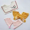 3Pcs Summer Thin Cotton Gauze Bib Round Petal Infant Baby Bib Absorbent Four-layer Gauze Drooling Saliva Towel Baby Supplies 240409