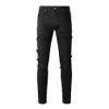 Am Jeans Designer Jeans Usadrip Jeans Jeans pour hommes Slim Jeans de haute qualité jeans Hiphop Jeans Skinny Jeans Pantal