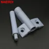 NAIERDI 10PCS/Lot White Gray Cabinet Catches Kitchen Drawer Damper Buffers Soft Quiet Door Stop Furniture Hardware