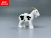4pcs MOC Bricks Animal Goat Sheep Farm Street View Accessories Educational Building Blocks Toys Kids Gifts
