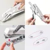 Stapler Heavy Duty Stapler 24/6 26/6 Heftklammern Große mühelose Papierplier Stapler School Office Bookbinding Supplies