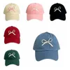 Ball Caps broderie Bow Baseball Cap