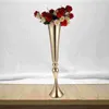 Vaser blomma vas dekorativ hydroponisk metallblommor små mittstycken vintage enkelt kontor