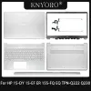 Ramy Nowe dla HP 15EF 15DY ER 15SFQ EQ TPNQ222 Q230 LCD BELL CORCE BEZEL ZAWIENIA DOLNE LAPTOP LAPTOP KOLEKCJA OBŁODY KEPOWY