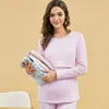 Long Sleeve Mommy Maternity Nursing Pajamas Set Pregnant Women Sleepwear Breastfeeding pajamas 2pcs/set