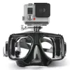 Máscaras de mergulho profissional de mergulho com máscaras de mergulho com óculos de óculos de óculos da GoPro Mount Goggles