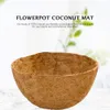 Flowerpot Coconut Palm Mat Garden Hanging Basket Planter Fabric Coco Liner Round Retain Water Coco Fiber Coconut Mat Home Decor