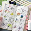 Planners A6 Daily Schedule Notepad Kawaii Planner Cute Schedule Book Office 365 Day Highlighter 100 Sheets Student Notebook Stationery