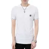 Camiseta masculina camiseta pólo camisetas camisetas para mulheres camisetas de primavera letra luxurys top tees feminina verão gelo jacquard round round pescoço casual masculina camiseta