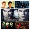 5d Diamond Painting for Wall Stickers Vampire Diaries Affiches Round Diamond Brodery Set Mural Art Cross Stitch Kit fait à la main