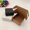 100pcs NOUVEAU PAPIER DIY KRAFT / NOIR / BLANC CONSEIL POUR FAVORS DE MEDIA