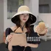 Women Sunshade ، حماية الشمس Big Brim for Summer Leisure Travel endoroyile Travel ، نسخة كورية قابلة للطي ووجه قاسي تغطي قبعة الصياد