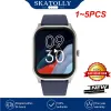 Orologi 1 ~ 5 pezzi Realme Techlife Dizo orologio 2 sport smart orologio da 1,69 pollici touch screen smartwatch impermeabili donne blu blu