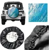 Delumie Rolling Waves Tire fraîche Cool Countes de roues Protégeurs de roues Universal pour la remorque pour RV RV SUV Camper Trai