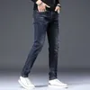 Męski projektant dżinsów High End Dżinsy wiosenne i jesienne lekkie luksusowe spodnie Slim Fit Leggingi Casual Elastic proste 3mt4