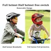 Rockbros Cycling Bike Casque Full Covered Child Child Casque EPS VOITURE Parallèle Enfants Casques 2 en 1 Casques d'équitation de sécurité sportive