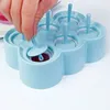 Mini Silicone Popsicle Molds Baby Diy Ice Cream Molder Food Easy-Release Food Gread Glass Tray Holders