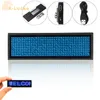 Mini LED Flashing Word Badge Programowalne ładowne ładowanie cyfrowego przewijania Tag nazwy 15 Język wyświetlania LED Display Light